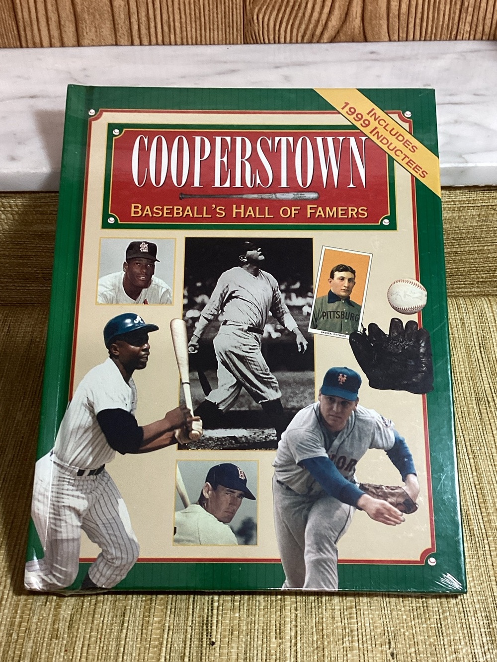 New Sealed Vintage Cooperstown Baseball's Hall of Famers Book